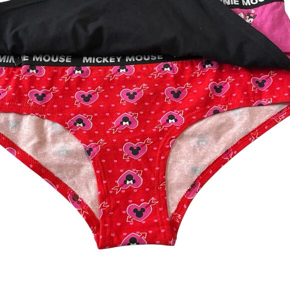 Briefly Stated Disney Santa Stitch Christimas Hipster Panties 3 Pack Size Medium - Picture 7 of 10